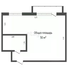 Продается 1-комн. квартира, 30 м²