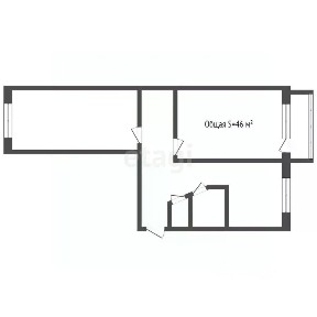Продается 2-комн. квартира, 46 м²
