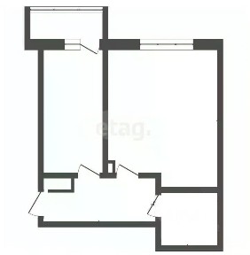 Продается 1-комн. квартира, 40,7 м²