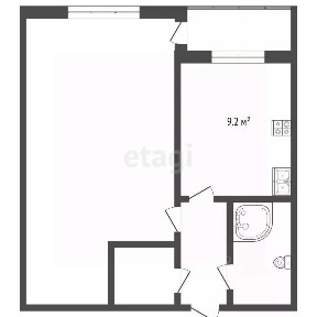 Продается 1-комн. квартира, 35,8 м²