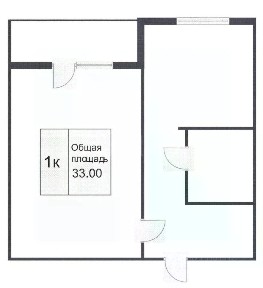 Продается 1-комн. квартира, 33 м²
