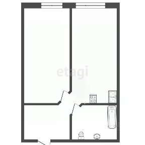 Продается 1-комн. квартира, 38,3 м²