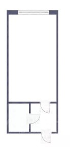 Продается апартаменты-студия, 22,6 м²