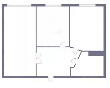 Продается 3-комн. квартира, 46,8 м²