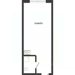 Продается 1-комн. квартира, 22,8 м²