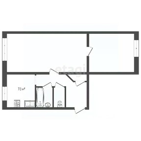 Продается 2-комн. квартира, 58,3 м²