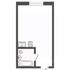 Продается студия, 23,7 м²