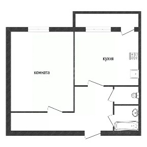 Продается 1-комн. квартира, 40,3 м²