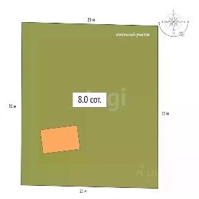 Продается 1-этажный дом, 20 м²