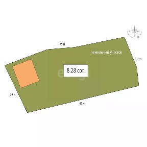 Продается участок, 8,28 сот.