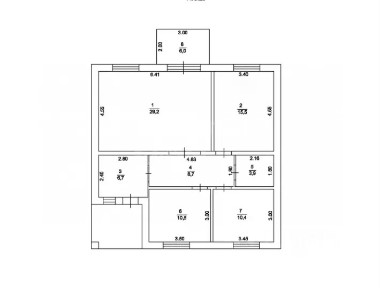 Продается 1-этажный дом, 100 м²
