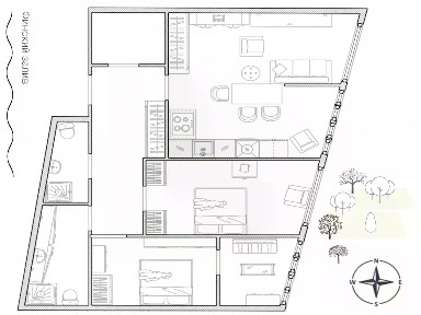Продаются 3-комн. апартаменты, 88 м²