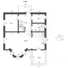 Продается 2-этажный дом, 110,6 м²