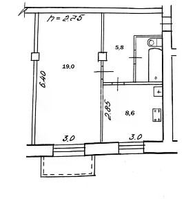 Продается 1-комн. квартира, 37,5 м²
