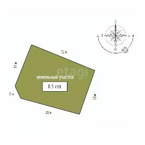 Продается 2-этажный дом, 51,7 м²