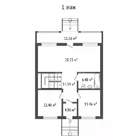 Продается 2-этажный дом, 126 м²