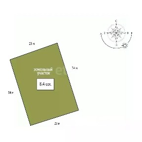 Продается 1-этажный дом, 22,6 м²