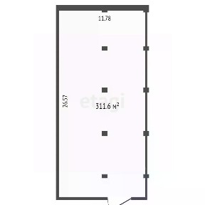 Продается торговая площадь, 311,6 м²