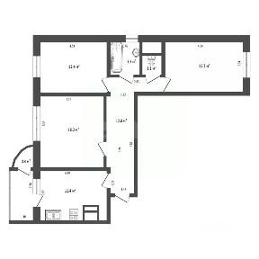 Продается 3-комн. квартира, 70,4 м²