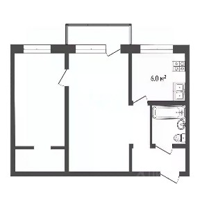 Продается 2-комн. квартира, 45 м²