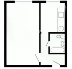Сдается 1-комн. квартира, 32,3 м²