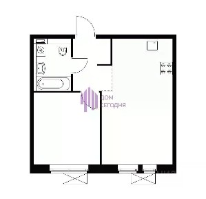 Продается 2-комн. квартира, 44,6 м²