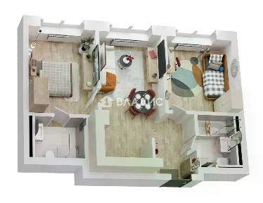 Продается 2-комн. квартира, 50,81 м²