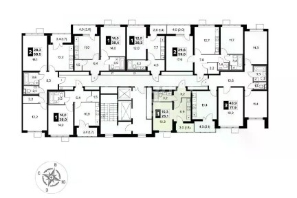 Продается студия, 25,1 м²