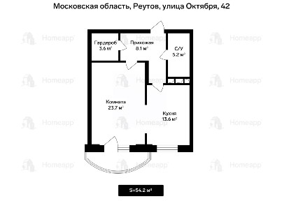 Московская область, Реутов, мкр. Южный Реутов, ул. Октября, 42