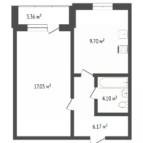 Сдается 1-комн. квартира, 42 м²