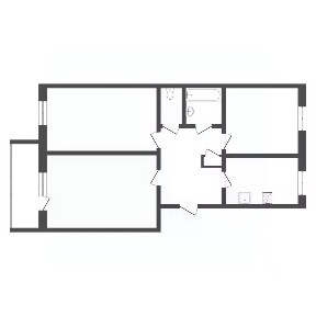 Продается 3-комн. квартира, 57,9 м²
