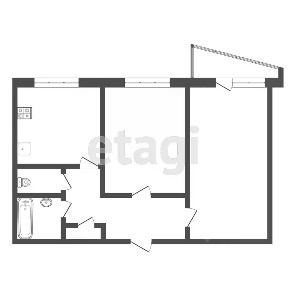 Продается 2-комн. квартира, 51,1 м²