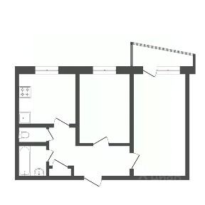 Продается 2-комн. квартира, 50,5 м²