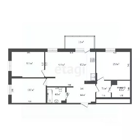 Продается 3-комн. квартира, 81,7 м²