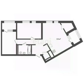 Продается 2-комн. квартира, 72 м²