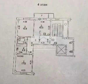 Продается 3-комн. квартира, 78,4 м²