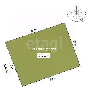 Продается 2-этажный дом, 20 м²