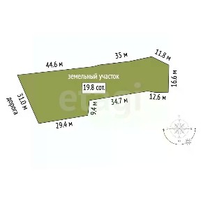 Продается участок, 20 сот.
