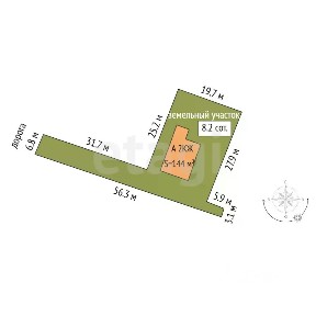 Продается 2-этажный дом, 144 м²