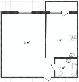 Продается 1-комн. квартира, 31,3 м²