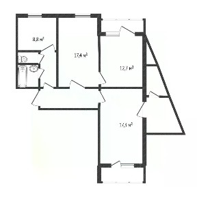 Продается 3-комн. квартира, 77,8 м²