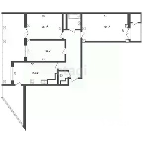 Продается 3-комн. квартира, 118,7 м²
