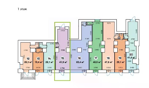 Продается торговая площадь, 41,9 м²