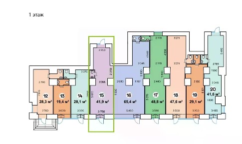 Продается торговая площадь, 41,9 м²