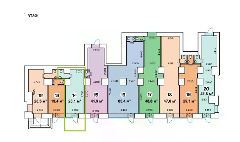 Продается торговая площадь, 28,1 м²