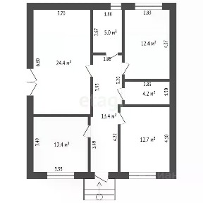 Продается 1-этажный дом, 110 м²