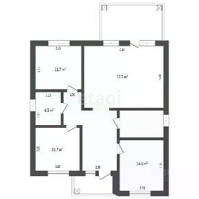 Продается 1-этажный дом, 120 м²