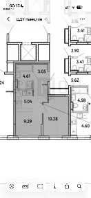 Продается 1-комн. квартира, 32,27 м²