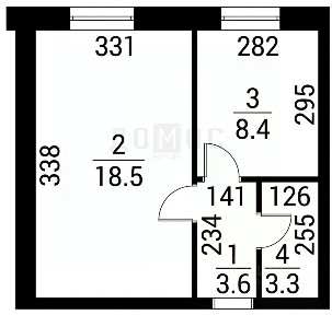 Продается 1-комн. квартира, 33,5 м²