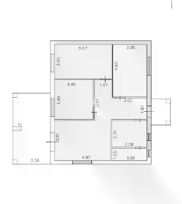 Продается 1-этажный дом, 100 м²